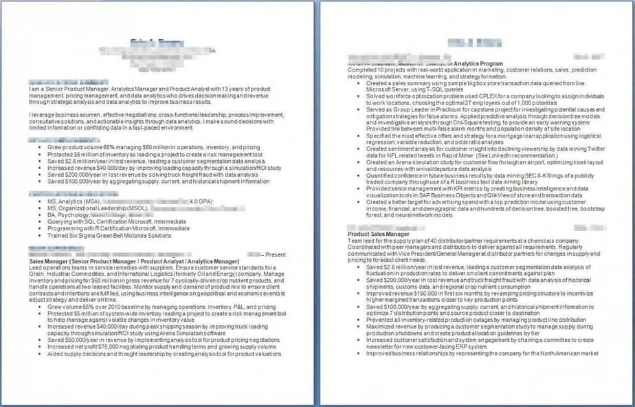 Resume Examples 2 VP Product Manager AFTER profilesthatpop.com Jared J. Wiese Resume Writing Services LinkedIn Profile Writing Service Career Coaching